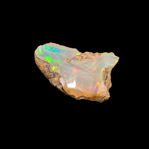 Mind Blowing Top Grade Quality 100% Natural Welo Fire Ethiopian Opal Rough Loose Gemstone For Making Jewelry 19X12X9 MM 7.5 Cts. KR16-41 Sunkarton