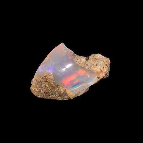 Stunning Top Grade Quality 100% Natural Welo Fire Ethiopian Opal Rough Loose Gemstone For Making Jewelry 19X11X7 MM 5 Cts. KR16-45 Sunkarton