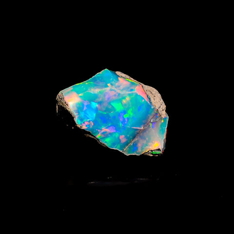 Terrific Top Grade Quality 100% Natural Welo Fire Ethiopian Opal Rough Loose Gemstone For Making Jewelry 14X8X8 MM 4 Cts. KR16-48 Sunkarton