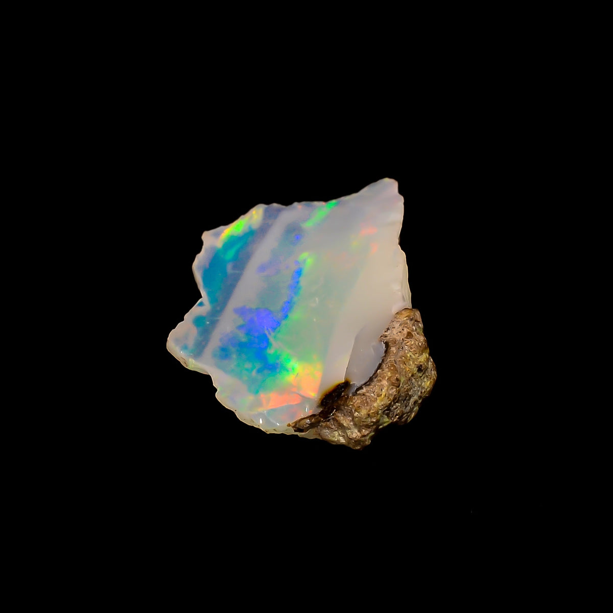 Amazing Top Grade Quality 100% Natural Welo Fire Ethiopian Opal Rough Loose Gemstone For Making Jewelry 16X13X4 MM 2.5 Cts. KR16-51 Sunkarton