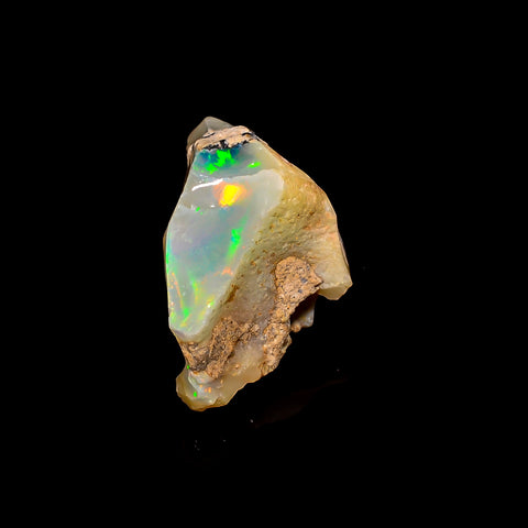 Elegant Top Grade Quality 100% Natural Welo Fire Ethiopian Opal Rough Loose Gemstone For Making Jewelry 19X11X10 MM 6.5 Cts. KR16-59 Sunkarton