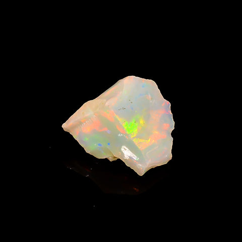Fabulous Top Grade Quality 100% Natural Welo Fire Ethiopian Opal Rough Loose Gemstone For Making Jewelry 12X11X8 MM 3 Cts. KR16-60 Sunkarton