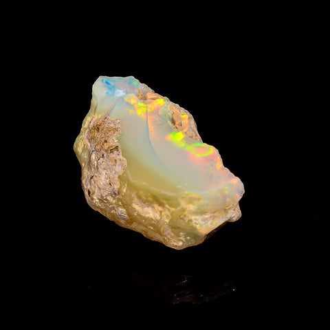Gorgeous Top Grade Quality 100% Natural Welo Fire Ethiopian Opal Rough Loose Gemstone For Making Jewelry 28X16X12 MM 19.5 Cts. KR16-62 Sunkarton