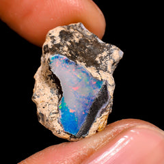 Marvellous Top Grade Quality 100% Natural Welo Fire Ethiopian Opal Rough Loose Gemstone For Making Jewelry 19X13X9 MM 8 Cts. KR16-65 Sunkarton