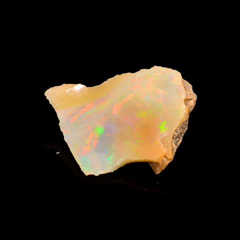 Mind Blowing Top Grade Quality 100% Natural Welo Fire Ethiopian Opal Rough Loose Gemstone For Making Jewelry 19X15X7 MM 7 Cts. KR16-66 Sunkarton