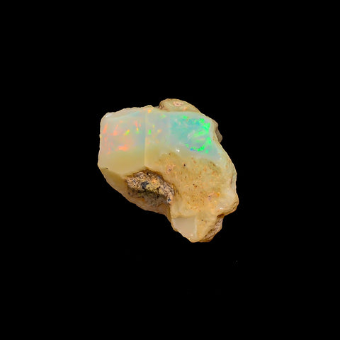 Superb Top Grade Quality 100% Natural Welo Fire Ethiopian Opal Rough Loose Gemstone For Making Jewelry 19X13X10 MM 7 Cts. KR16-69 Sunkarton