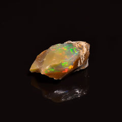 Dazzling Top Grade Quality 100% Natural Welo Fire Ethiopian Opal Rough Loose Gemstone For Making Jewelry 23X17X11 MM 14 Cts. KR16-6 Sunkarton
