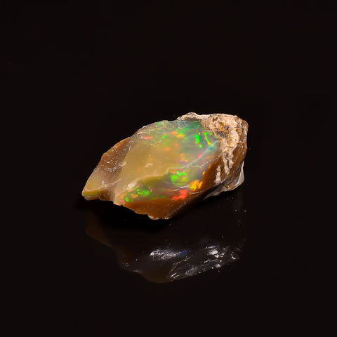 Dazzling Top Grade Quality 100% Natural Welo Fire Ethiopian Opal Rough Loose Gemstone For Making Jewelry 23X17X11 MM 14 Cts. KR16-6 Sunkarton