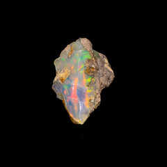 Supreme Top Grade Quality 100% Natural Welo Fire Ethiopian Opal Rough Loose Gemstone For Making Jewelry 18X12X9 MM 4.5 Cts. KR16-71 Sunkarton