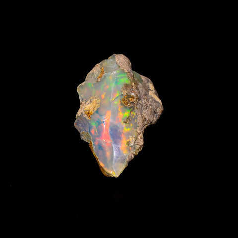Supreme Top Grade Quality 100% Natural Welo Fire Ethiopian Opal Rough Loose Gemstone For Making Jewelry 18X12X9 MM 4.5 Cts. KR16-71 Sunkarton