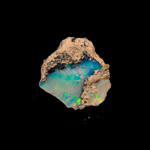 Tempting Top Grade Quality 100% Natural Welo Fire Ethiopian Opal Rough Loose Gemstone For Making Jewelry 17X16X13 MM 11 Cts. KR16-72 Sunkarton
