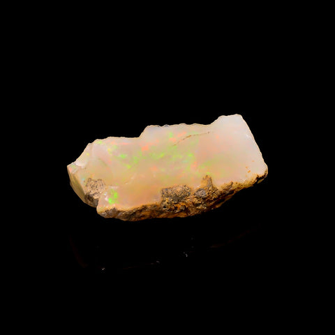 Beautiful Top Grade Quality 100% Natural Welo Fire Ethiopian Opal Rough Loose Gemstone For Making Jewelry 22X10X7 MM 7.5 Cts. KR16-79 Sunkarton