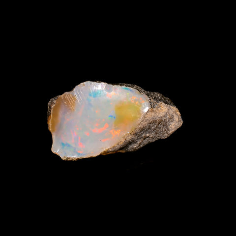 Classic Top Grade Quality 100% Natural Welo Fire Ethiopian Opal Rough Loose Gemstone For Making Jewelry 19X10X7 MM 5 Cts. KR16-80 Sunkarton