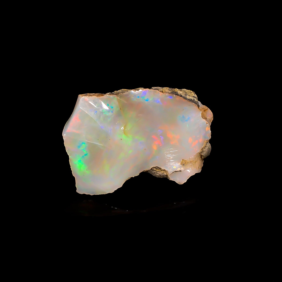 Marvellous Top Grade Quality 100% Natural Welo Fire Ethiopian Opal Rough Loose Gemstone For Making Jewelry 18X11X7 MM 6 Cts. KR16-90 Sunkarton
