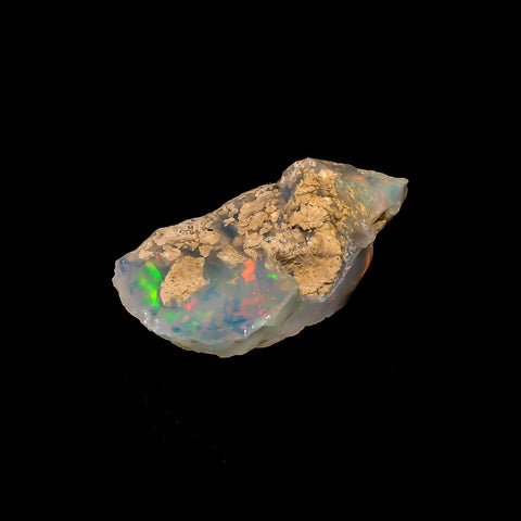 Outstanding Top Grade Quality 100% Natural Welo Fire Ethiopian Opal Rough Loose Gemstone For Making Jewelry 20X10X9 MM 5.5 Cts. KR16-92 Sunkarton