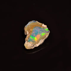 Elegant Top Grade Quality 100% Natural Welo Fire Ethiopian Opal Rough Loose Gemstone For Making Jewelry 17X13X6 MM 5.5 Cts. KR16-9 Sunkarton