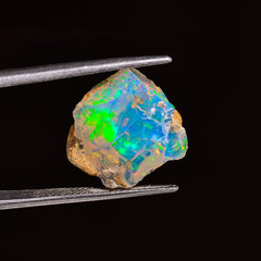 Fabulous Top Grade Quality 100% Natural Welo Fire Ethiopian Opal Fancy Rough Loose Gemstone For Making Jewelry 15X14X7 MM 07.00 Cts. KR24-10 Sunkarton