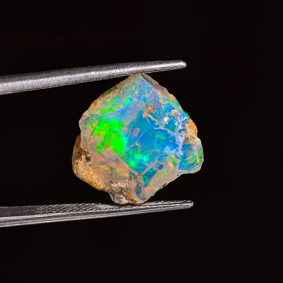 Fabulous Top Grade Quality 100% Natural Welo Fire Ethiopian Opal Fancy Rough Loose Gemstone For Making Jewelry 15X14X7 MM 07.00 Cts. KR24-10 Sunkarton