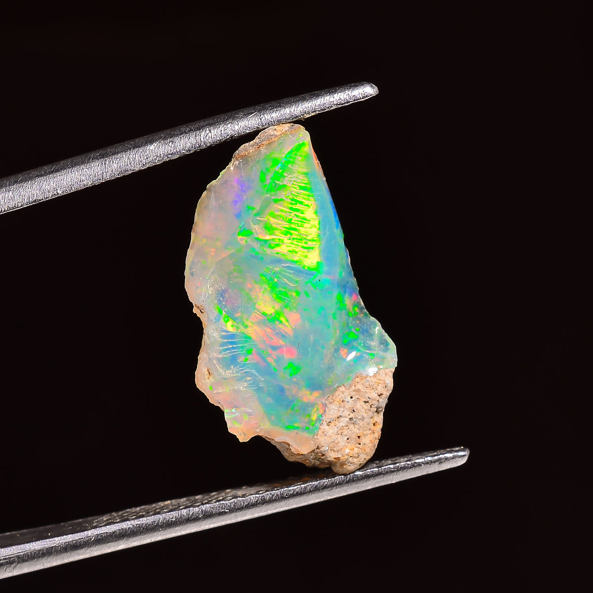 Incredible Top Grade Quality 100% Natural Welo Fire Ethiopian Opal Rough Loose Gemstone For Making Jewelry 18X10X4 MM 02.50 Cts. KR24-14 Sunkarton