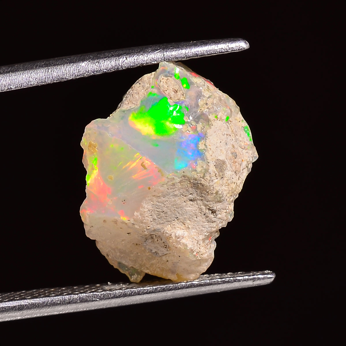 Stunning Top Grade Quality 100% Natural Welo Fire Ethiopian Opal Fancy Rough Loose Gemstone For Making Jewelry 16X13X8 MM 05.00 Cts. KR24-20 Sunkarton