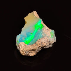 Supreme Top Grade Quality 100% Natural Welo Fire Ethiopian Opal Fancy Rough Loose Gemstone For Making Jewelry 17X11X6 MM 04.00 Cts. KR24-21 Sunkarton