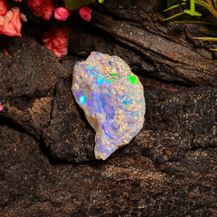 Tempting Top Grade Quality 100% Natural Welo Fire Ethiopian Opal Fancy Rough Loose Gemstone For Making Jewelry 19X10X8 MM 06.00 Cts. KR24-22 Sunkarton