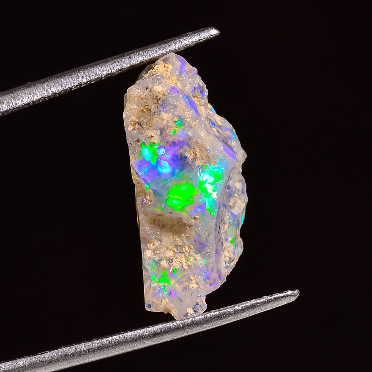 Tempting Top Grade Quality 100% Natural Welo Fire Ethiopian Opal Fancy Rough Loose Gemstone For Making Jewelry 19X10X8 MM 06.00 Cts. KR24-22 Sunkarton