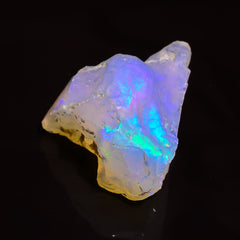 Unique Top Grade Quality 100% Natural Welo Fire Ethiopian Opal Fancy Rough Loose Gemstone For Making Jewelry 19X17X10 MM 09.00 Cts. KR24-24 Sunkarton