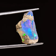 Attractive Top Grade Quality 100% Natural Welo Fire Ethiopian Opal Rough Loose Gemstone For Making Jewelry 18X12X7 MM 05.50 Cts. KR24-2 Sunkarton