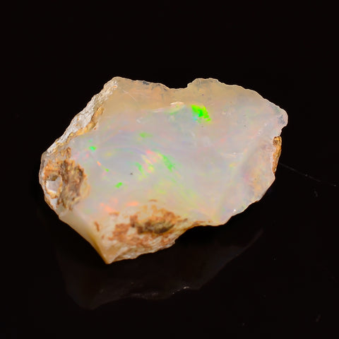 Classic Top Grade Quality 100% Natural Welo Fire Ethiopian Opal Fancy Rough Loose Gemstone For Making Jewelry 18X14X5 MM 05.00 Cts. KR24-30 Sunkarton