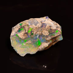 Dazzling Top Grade Quality 100% Natural Welo Fire Ethiopian Opal Rough Loose Gemstone For Making Jewelry 18X13X12 MM 10.00 Cts. KR24-31 Sunkarton