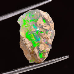 Dazzling Top Grade Quality 100% Natural Welo Fire Ethiopian Opal Rough Loose Gemstone For Making Jewelry 18X13X12 MM 10.00 Cts. KR24-31 Sunkarton