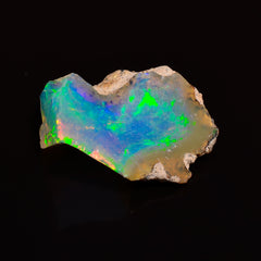 Fantastic Top Grade Quality 100% Natural Welo Fire Ethiopian Opal Rough Loose Gemstone For Making Jewelry 14X10X6 MM 02.50 Cts. KR24-36 Sunkarton