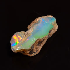 Incredible Top Grade Quality 100% Natural Welo Fire Ethiopian Opal Rough Loose Gemstone For Making Jewelry 18X9X8 MM 04.50 Cts. KR24-39 Sunkarton