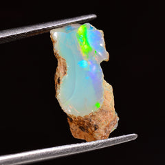Incredible Top Grade Quality 100% Natural Welo Fire Ethiopian Opal Rough Loose Gemstone For Making Jewelry 18X9X8 MM 04.50 Cts. KR24-39 Sunkarton