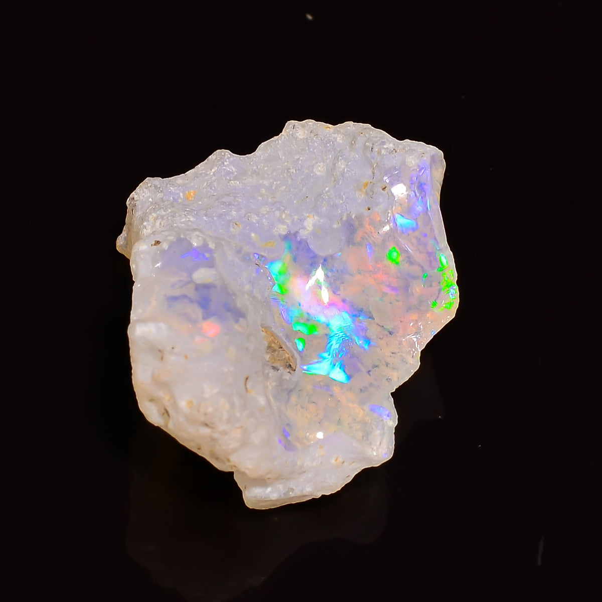 Tempting Top Grade Quality 100% Natural Welo Fire Ethiopian Opal Fancy Rough Loose Gemstone For Making Jewelry 19X16X5 MM 07.00 Cts. KR24-47 Sunkarton