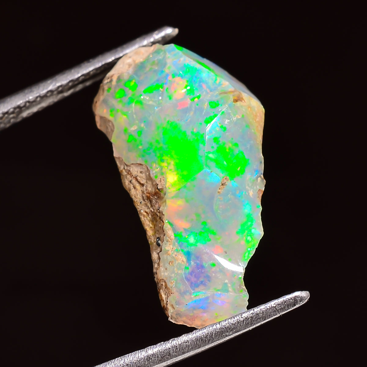 Wonderful Top Grade Quality 100% Natural Welo Fire Ethiopian Opal Rough Loose Gemstone For Making Jewelry 20X11X9 MM 06.00 Cts. KR24-50 Sunkarton