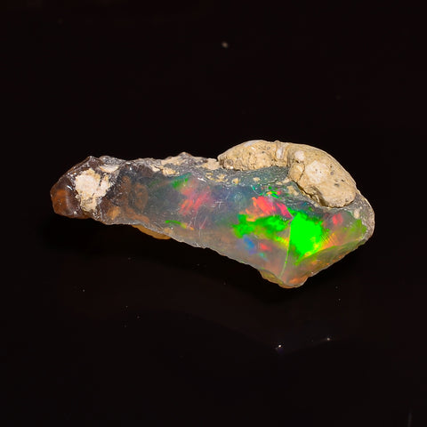 Amazing Top Grade Quality 100% Natural Welo Fire Ethiopian Opal Fancy Rough Loose Gemstone For Making Jewelry 20X12X8 MM 04.50 Cts. KR24-51 Sunkarton