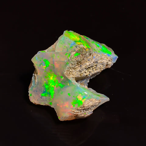 Attractive Top Grade Quality 100% Natural Welo Fire Ethiopian Opal Rough Loose Gemstone For Making Jewelry 18X13X12 MM 07.00 Cts. KR24-52 Sunkarton