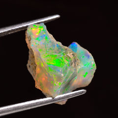 Attractive Top Grade Quality 100% Natural Welo Fire Ethiopian Opal Rough Loose Gemstone For Making Jewelry 18X13X12 MM 07.00 Cts. KR24-52 Sunkarton