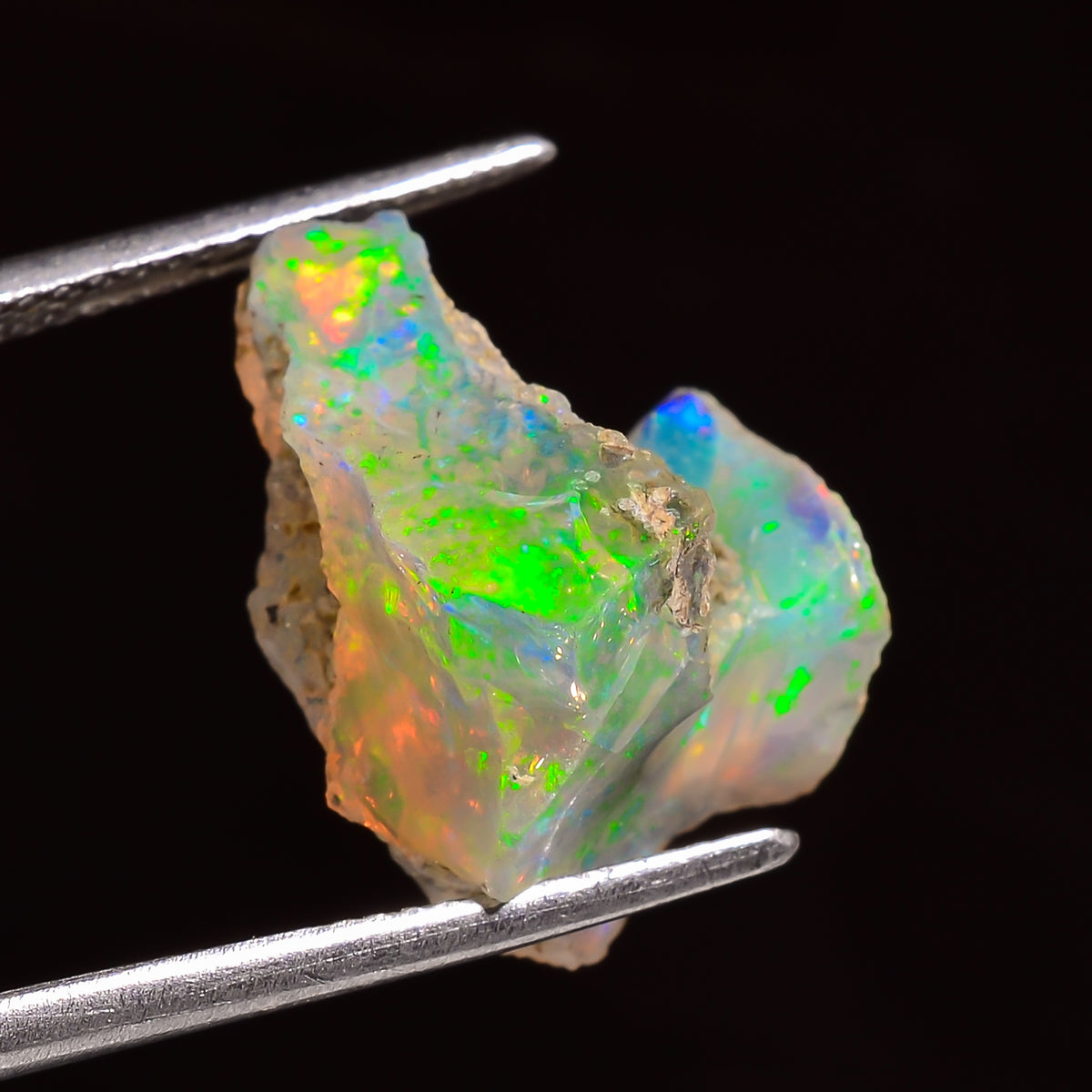 Attractive Top Grade Quality 100% Natural Welo Fire Ethiopian Opal Rough Loose Gemstone For Making Jewelry 18X13X12 MM 07.00 Cts. KR24-52 Sunkarton