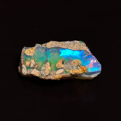 Beautiful Top Grade Quality 100% Natural Welo Fire Ethiopian Opal Rough Loose Gemstone For Making Jewelry 18X12X8 MM 05.50 Cts. KR24-54 Sunkarton