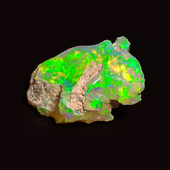 Fabulous Top Grade Quality 100% Natural Welo Fire Ethiopian Opal Fancy Rough Loose Gemstone For Making Jewelry 13X11X7 MM 03.00 Cts. KR24-60 Sunkarton