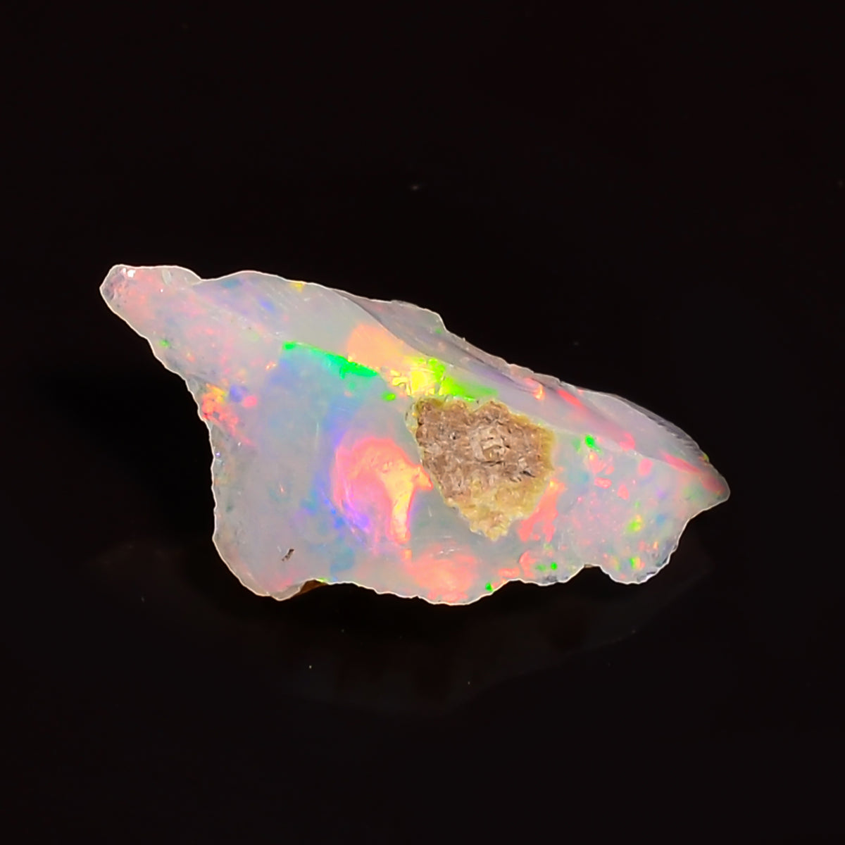 Fantastic Top Grade Quality 100% Natural Welo Fire Ethiopian Opal Fancy Rough Loose Gemstone For Making Jewelry 16X7X6 MM 02.00 Cts. KR24-61 Sunkarton