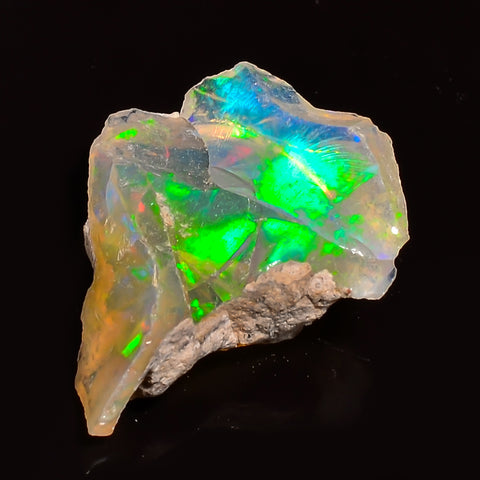Immaculate Top Grade Quality 100% Natural Welo Fire Ethiopian Opal Rough Loose Gemstone For Making Jewelry 19X14X6 MM 05.00 Cts. KR24-63 Sunkarton