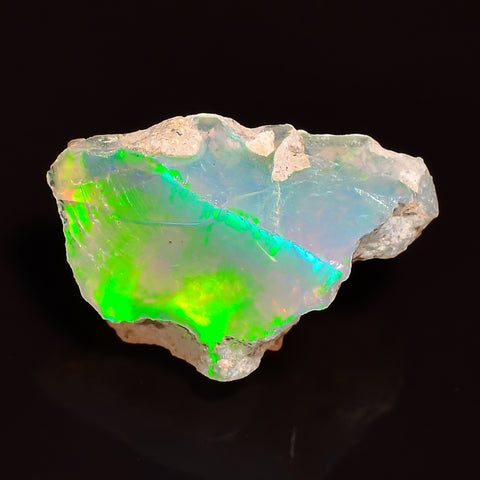 Mind Blowing Top Grade Quality 100% Natural Welo Fire Ethiopian Opal Rough Loose Gemstone For Making Jewelry 17X11X9 MM 05.50 Cts. KR24-66 Sunkarton