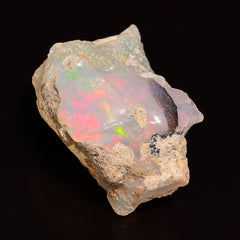 Outstanding Top Grade Quality 100% Natural Welo Fire Ethiopian Opal Rough Loose Gemstone For Making Jewelry 19X14X10 MM 09.50 Cts. KR24-67 Sunkarton