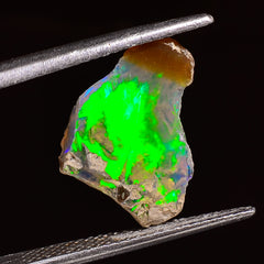 Splendid Top Grade Quality 100% Natural Welo Fire Ethiopian Opal Fancy Rough Loose Gemstone For Making Jewelry 16X11X8 MM 04.50 Cts. KR24-68 Sunkarton