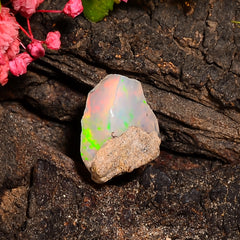 Unique Top Grade Quality 100% Natural Welo Fire Ethiopian Opal Fancy Rough Loose Gemstone For Making Jewelry 14X10X8 MM 04.00 Cts. KR24-74 Sunkarton