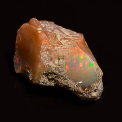 Excellent Top Grade Quality 100% Natural Welo Fire Ethiopian Opal Rough Loose Gemstone For Making Jewelry 19X13X10 MM 07.00 Cts. KR24-82 Sunkarton
